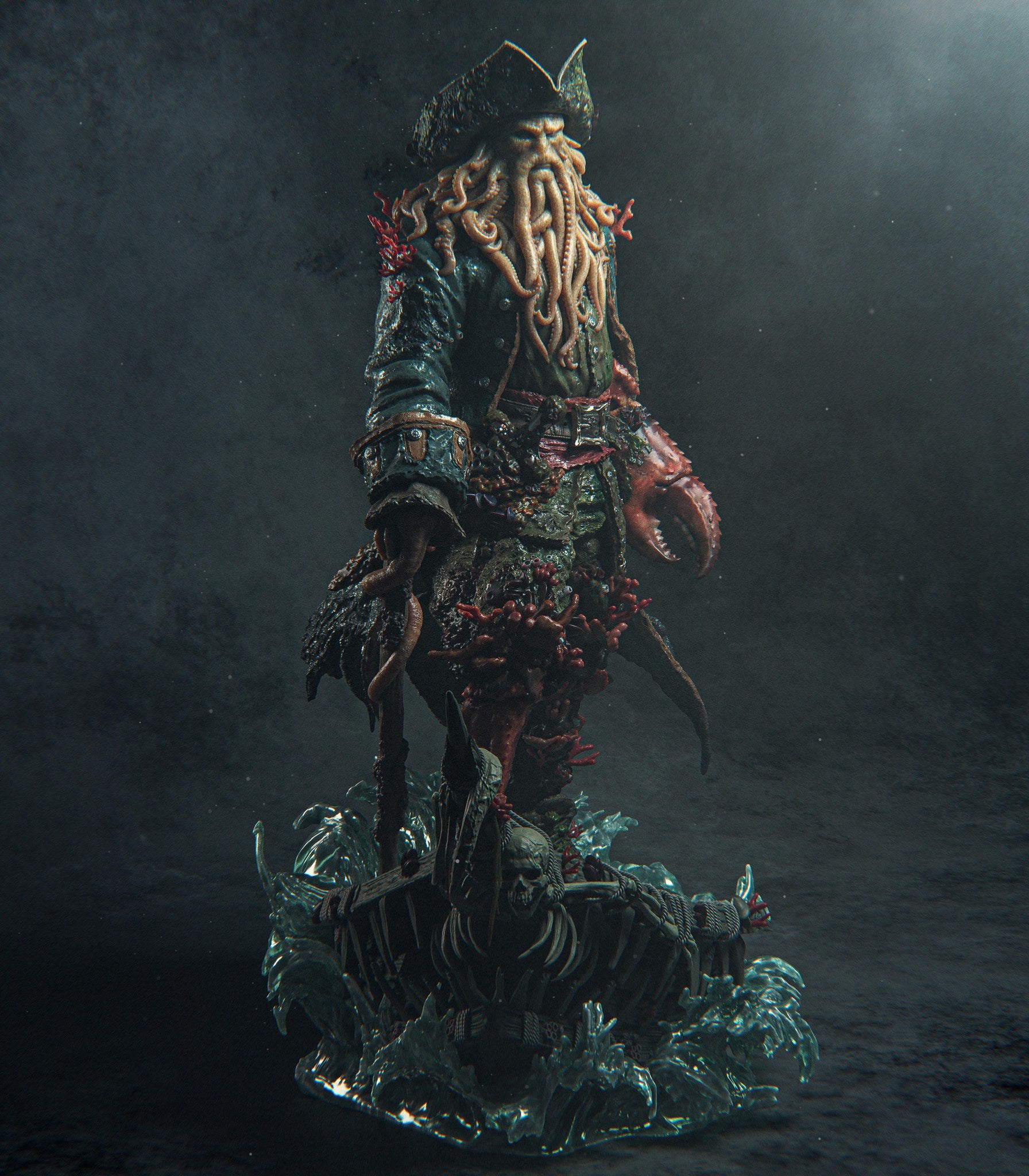 Davy Jones — studio render 4