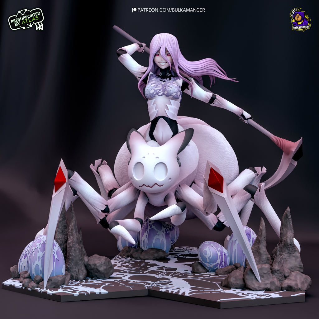Kumoko and Her Children (So I'm a Spider, So What?) resin figure by Bulkamancer — studio render 5