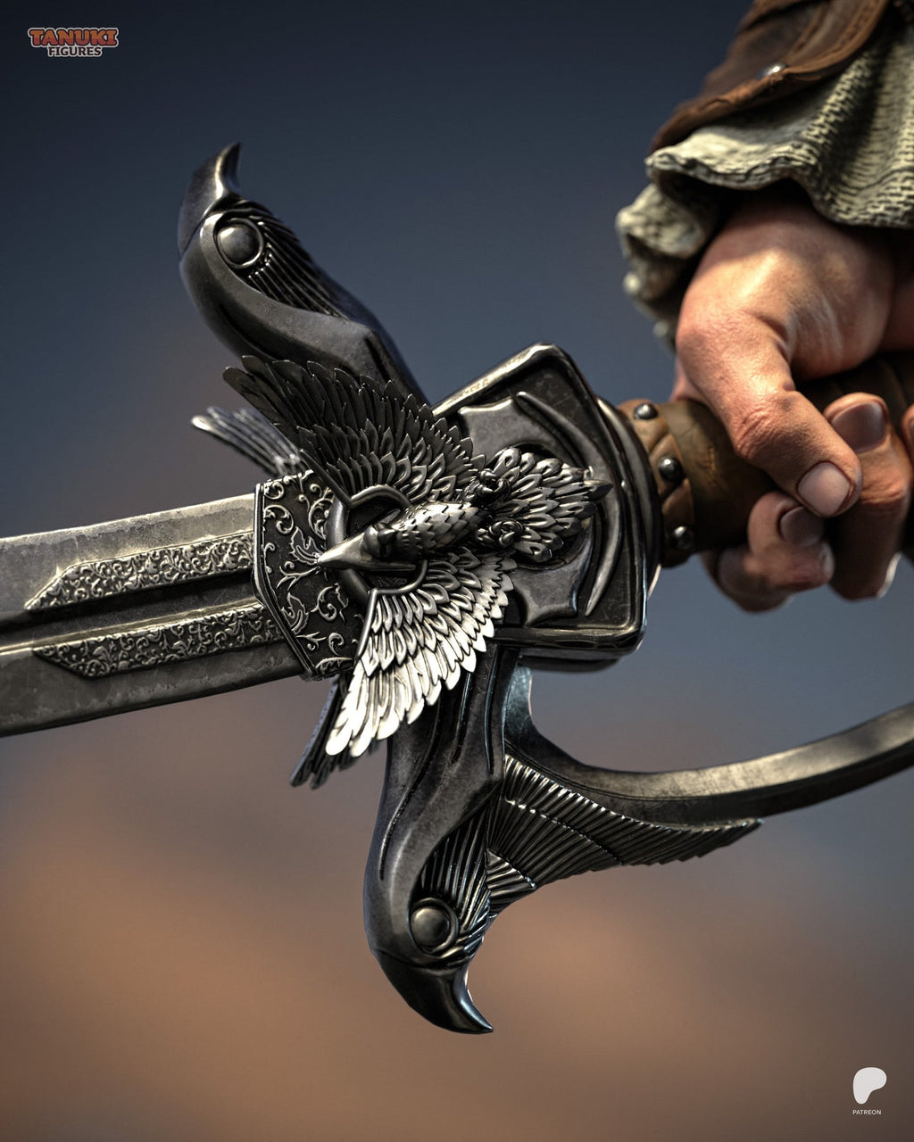 Edward Kenway (Assassin's Creed) resin figure by Tanuki Figures — studio render 6