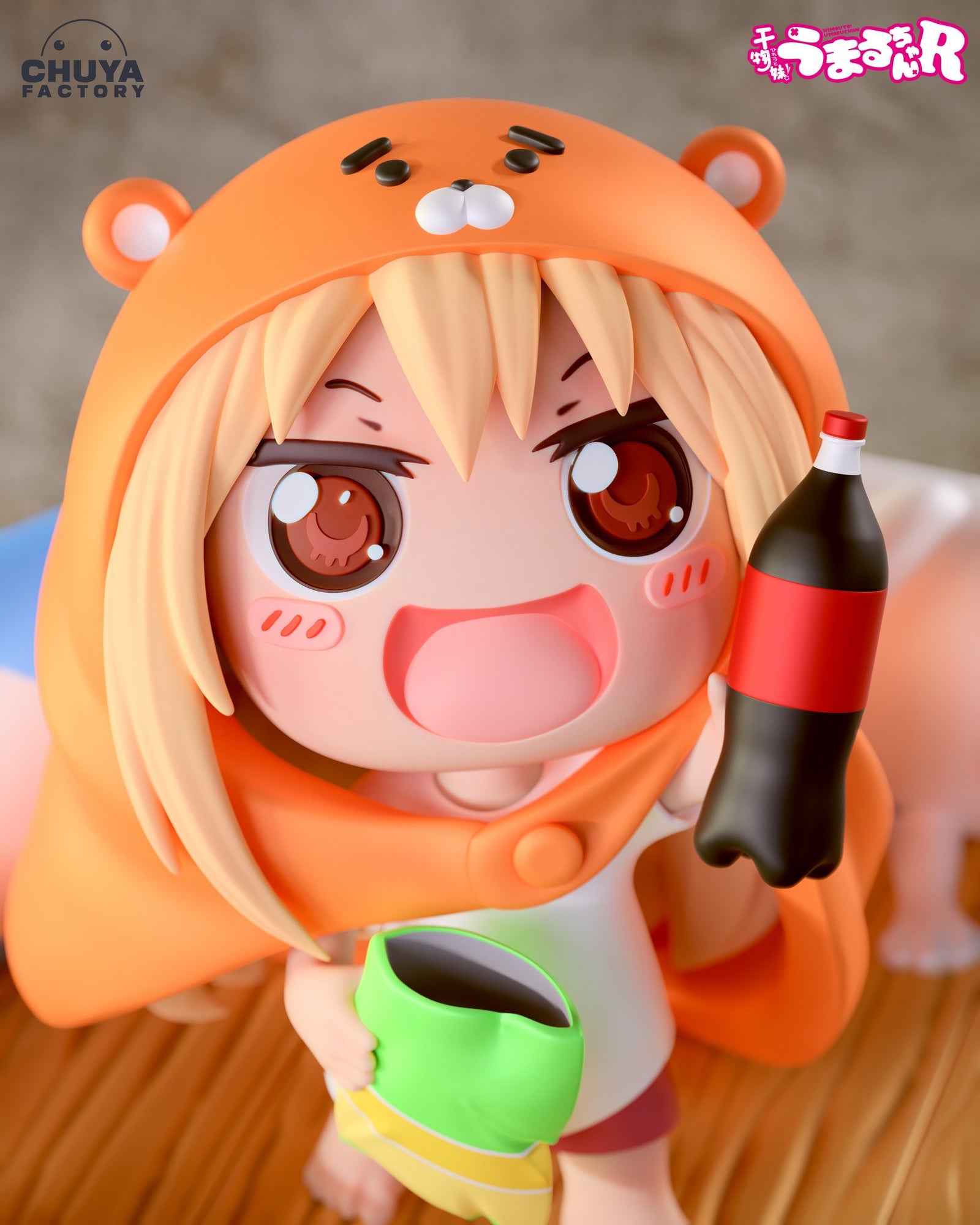 Umaru Doma (Himouto Umaru-chan) resin figure by Chuya Factory — studio render 2