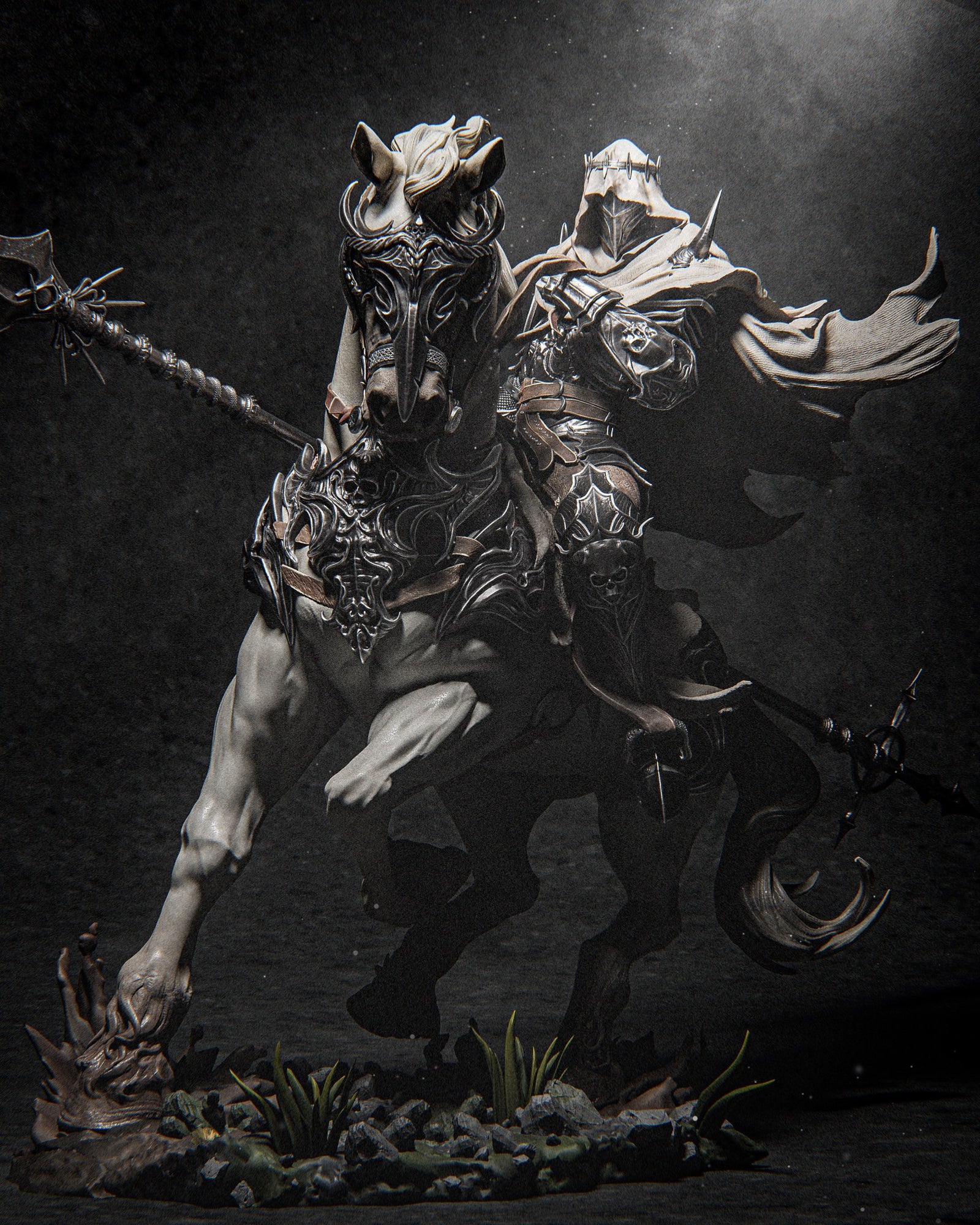 Dareios _Original Characters resin figure by CA 3D Studios — studio preview 2
