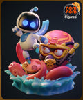 Astro Bot Chibi resin figure by NomNom Figures — studio preview 1