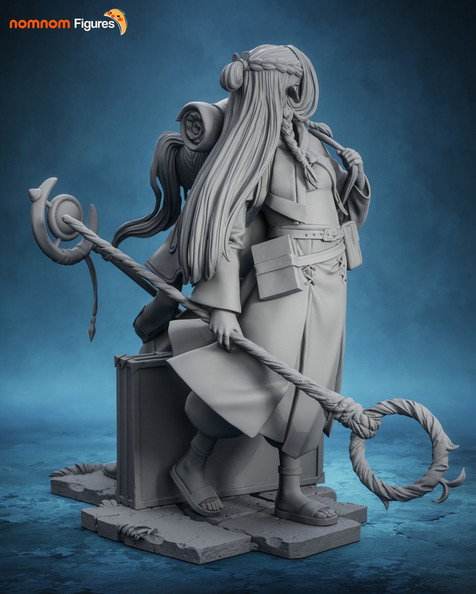 Frieren and Marcille — studio render 15