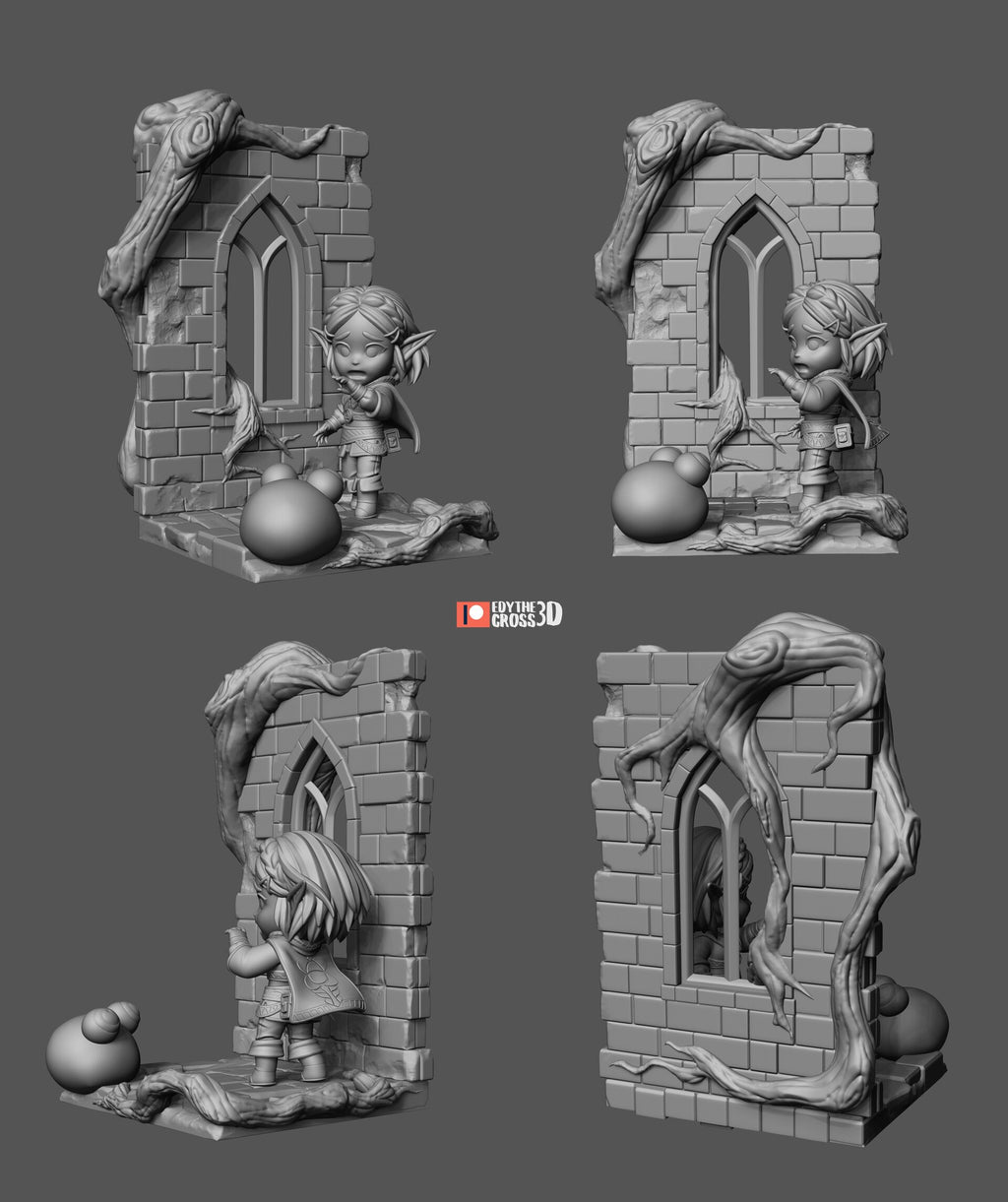 Zelda — studio render 3