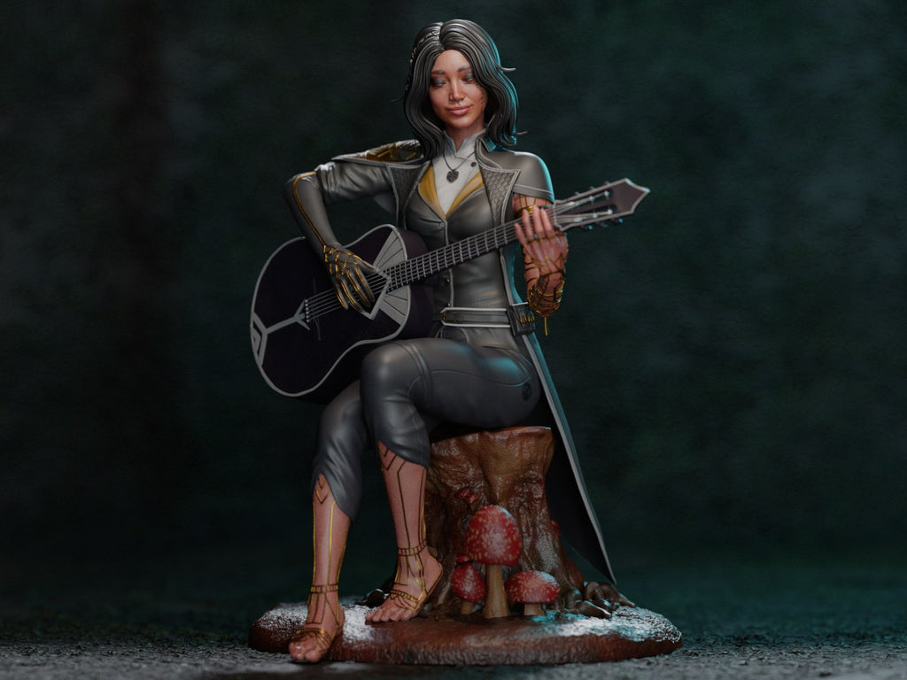 Lune Clair Obscur Expedition 33 resin figure by CA 3D Studios — studio preview 2