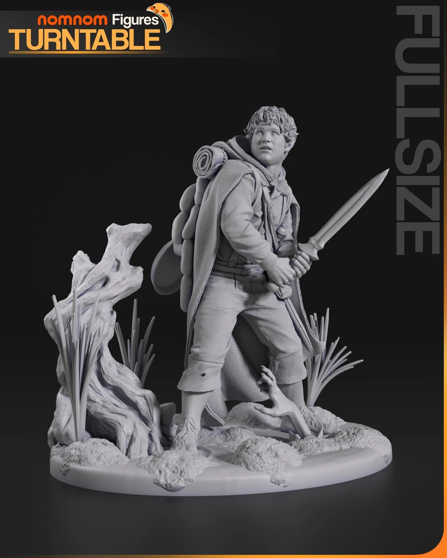 Samwise Gamgee — studio render 8