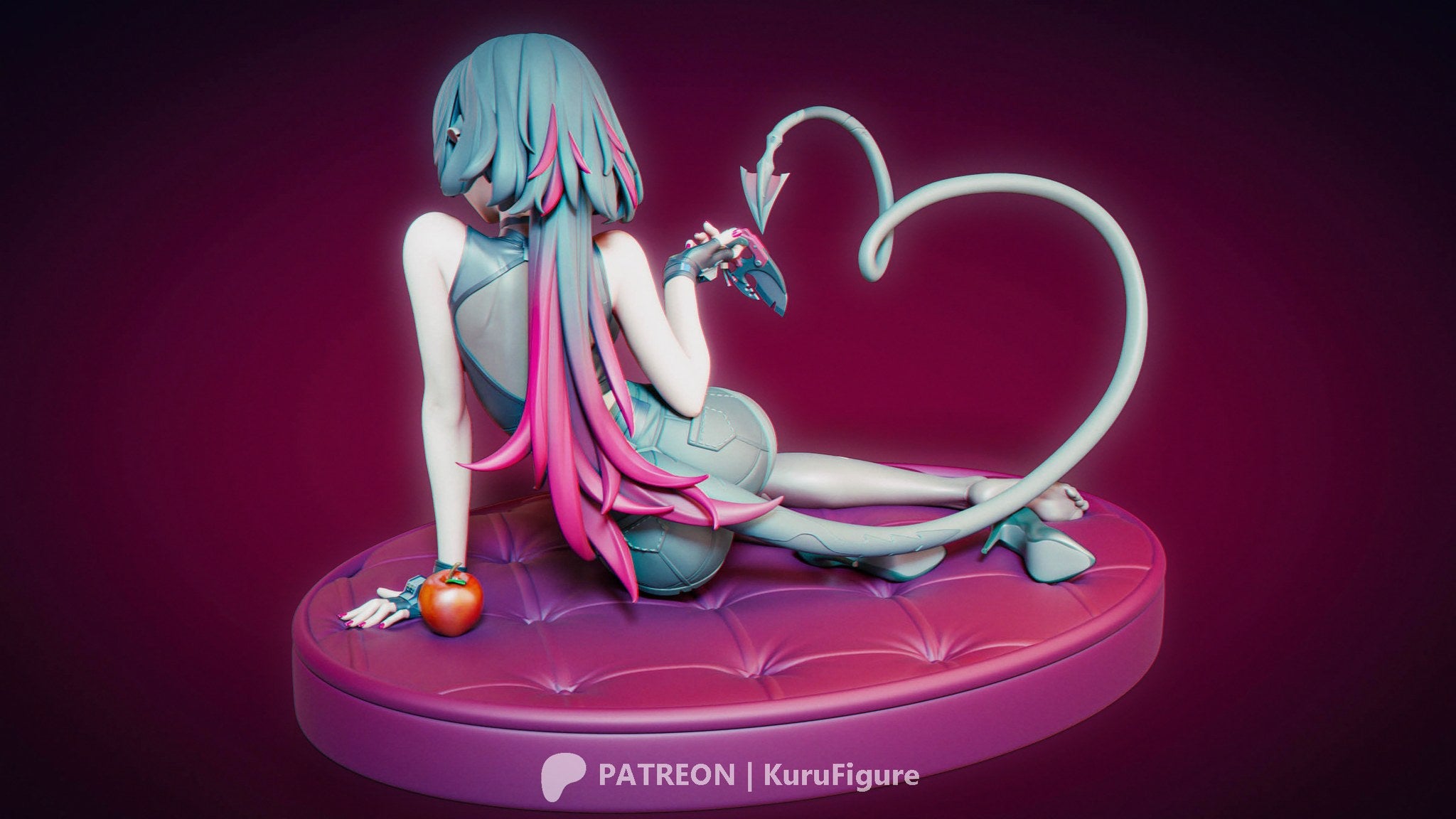 Jane Doe (Zenless Zone Zero) resin figure by Kuru Figures — studio render 7