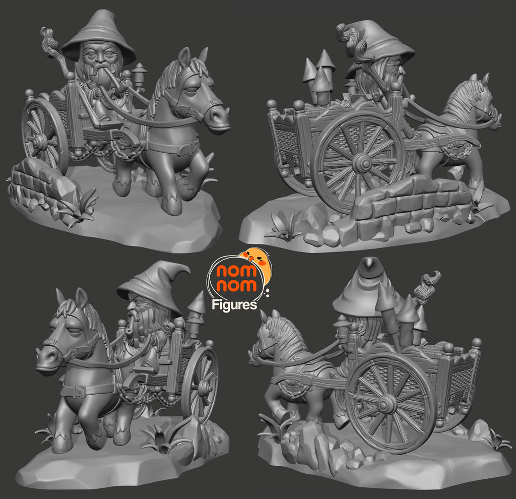 Gandalf — studio render 3