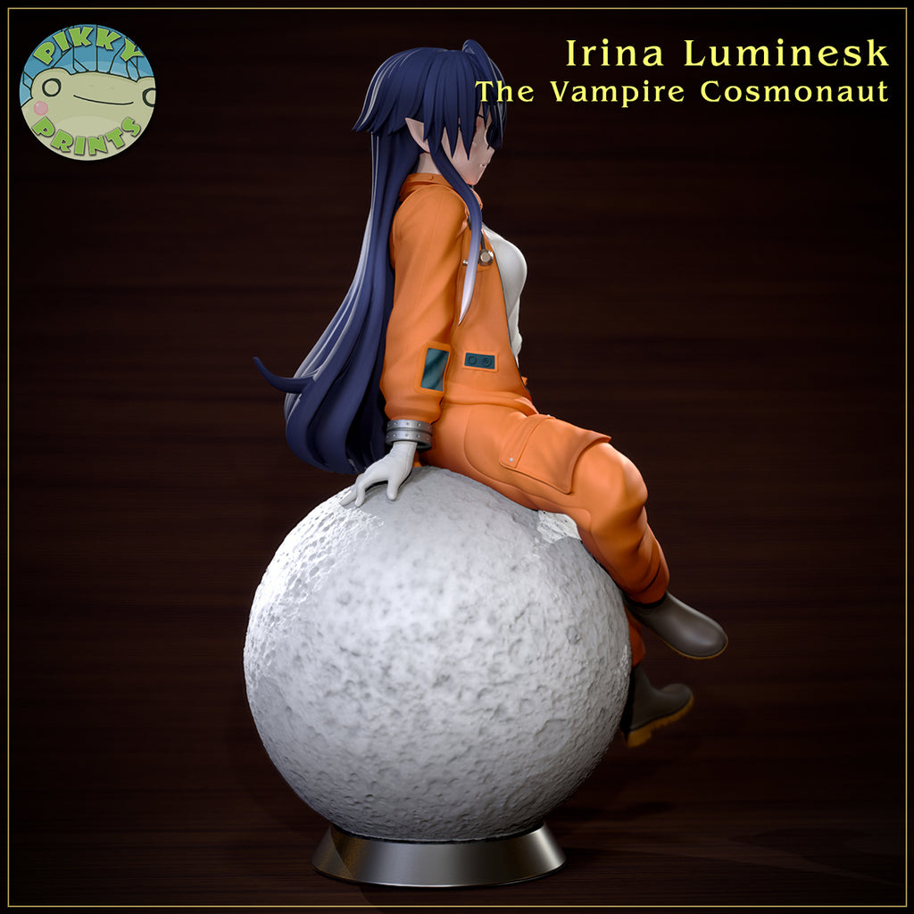 Irina Luminesk (Irina The Vampire Cosmonaut) resin figure by PikkyPrints — studio render 5
