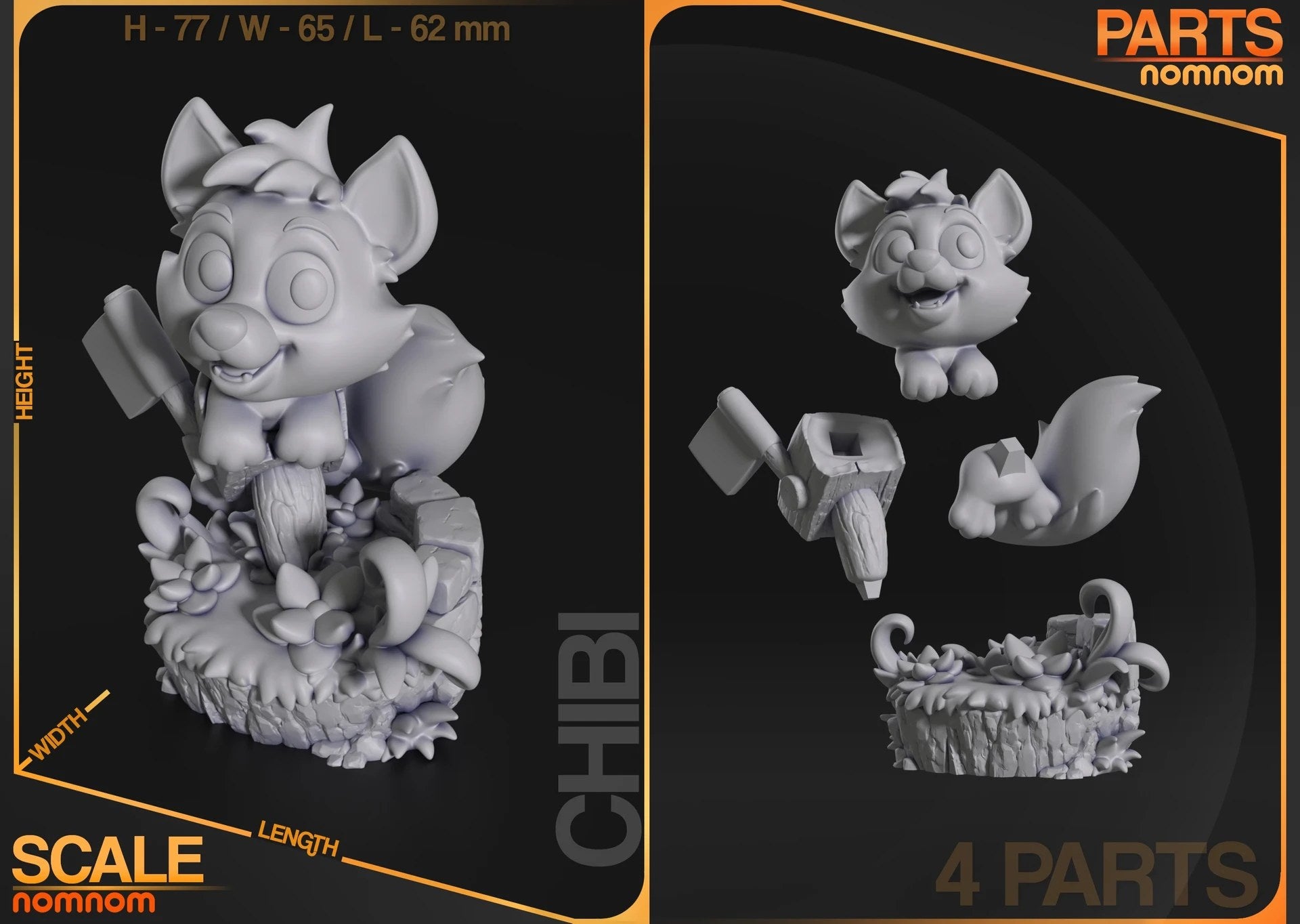 Tod — studio render 3