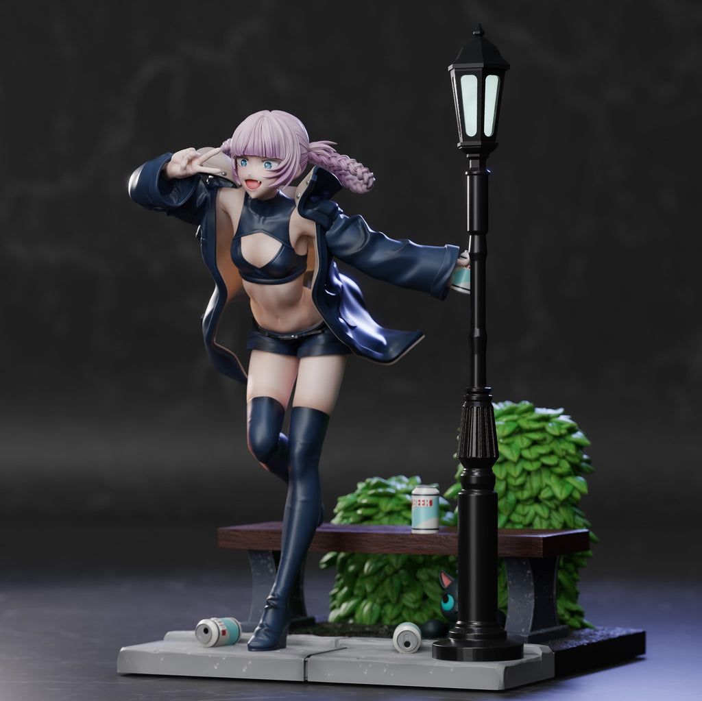 Nazuna Nanakusa (Call of the Night) resin figure by Tenshi Figures — studio render 6