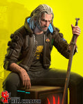 Geralt of Rivia (The Witcher) resin figure by h3LLcreator — studio render 1