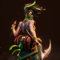 Akali League of Legends resin figure by CA 3D Studios — studio preview 1