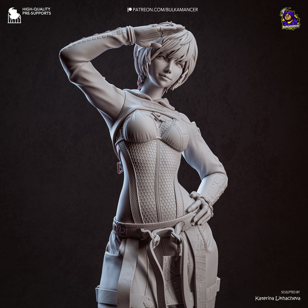 Lily Artemis II (Stellar Blade) resin figure by Bulkamancer — studio render 9