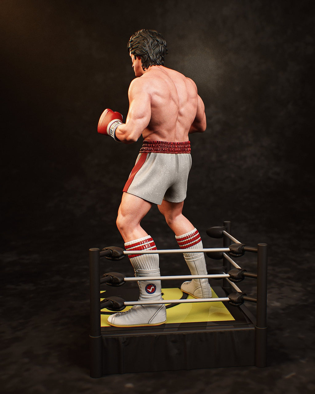 Rocky Balboa (Rocky) resin figure by CA 3D Studios — studio render 6