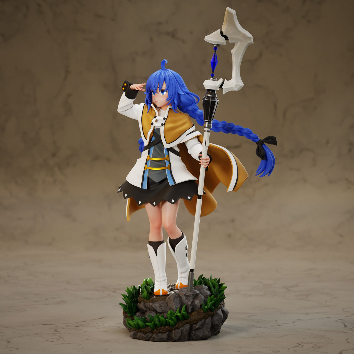 Roxy Migurdia (Mushoku Tensei) resin figure by Tenshi Figures — studio render 8