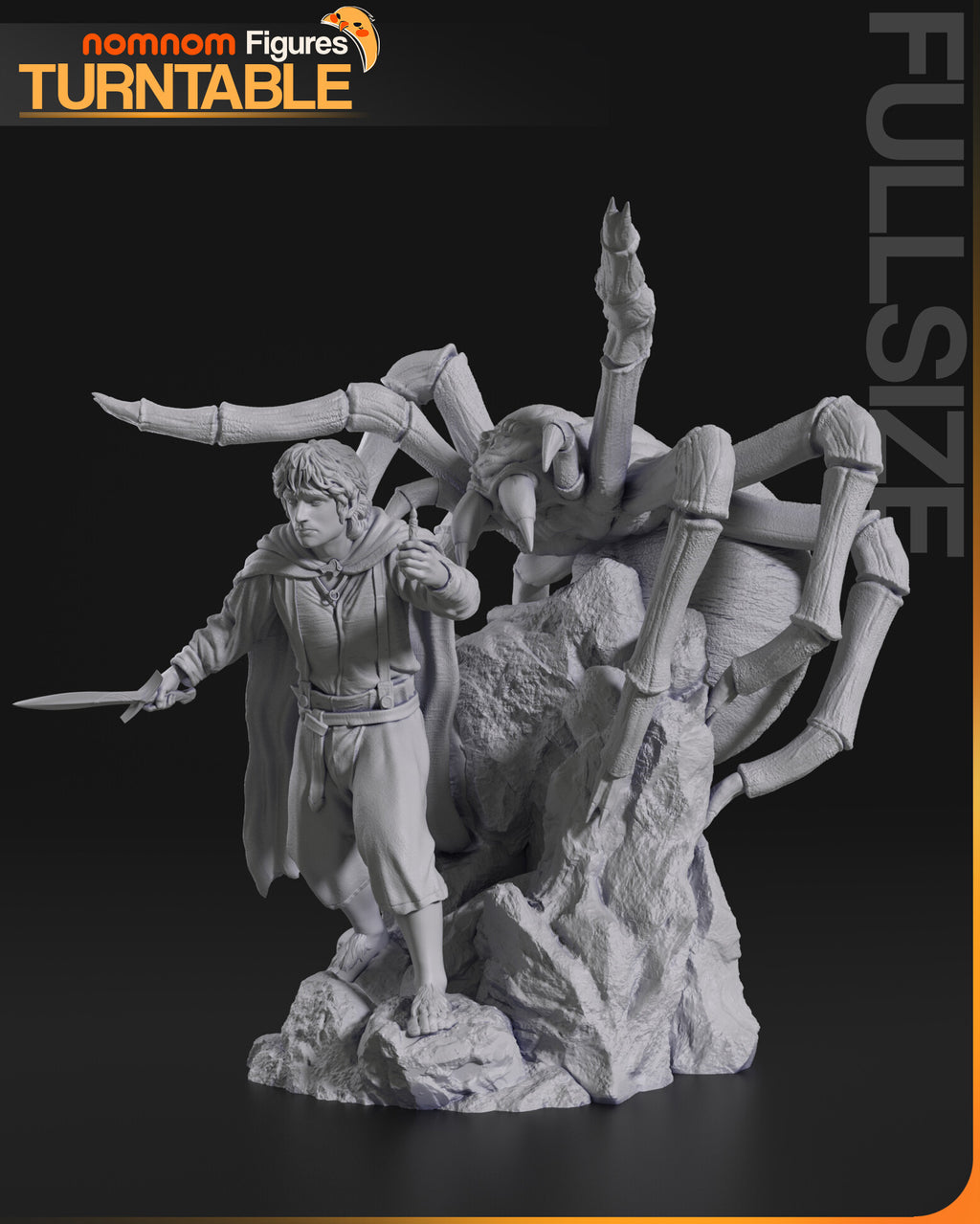 Frodo Baggins — studio render 6