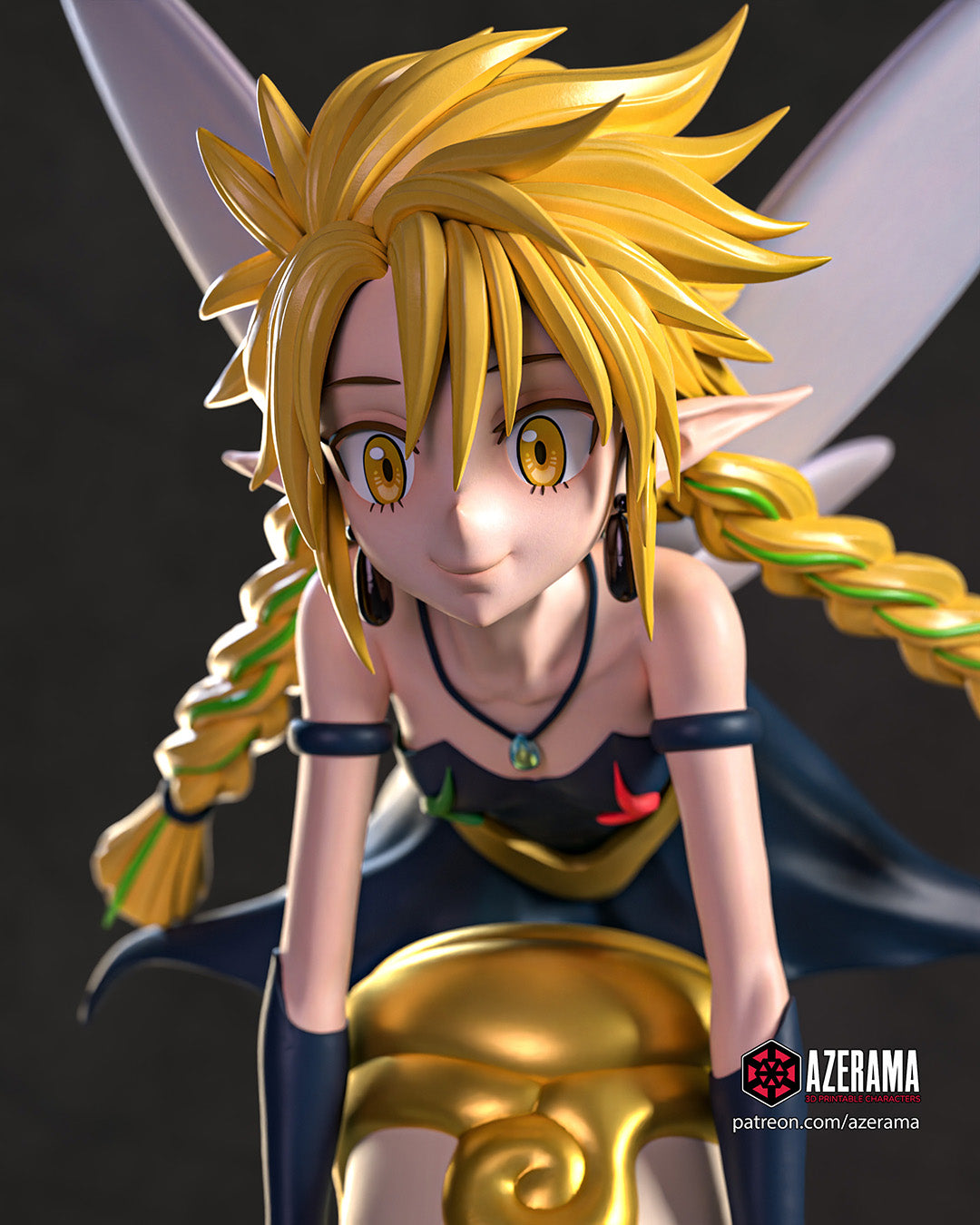 Ramiris (That Time I Got Reincarnated as a Slime) resin figure by Azerama — studio render 2