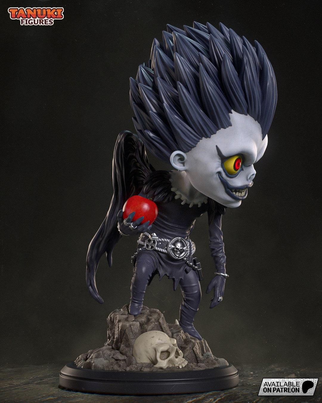 Ryuk (Death Note) resin figure by Tanuki Figures — studio render 2