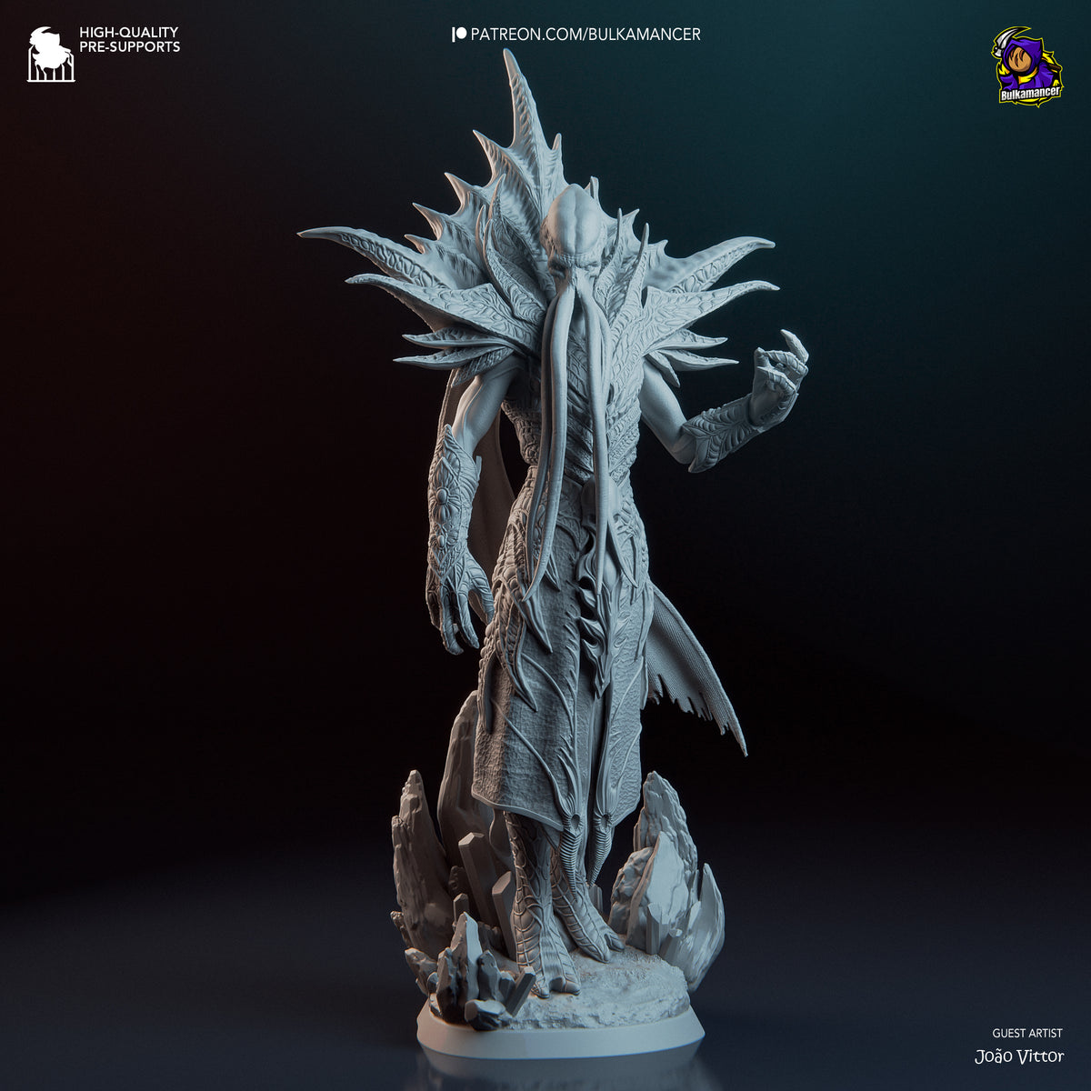 The Emperor (Baldur's Gate) resin figure by Bulkamancer — studio render 8