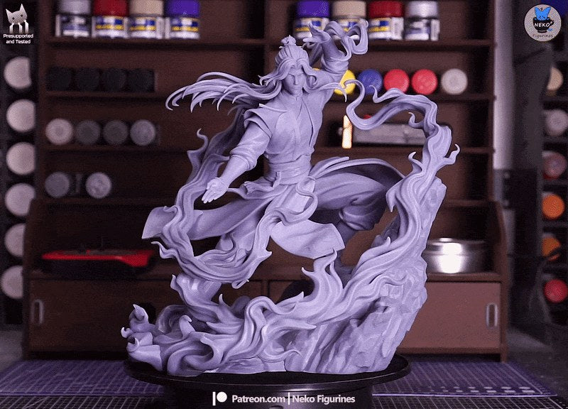 Zuko (Avatar The Last Airbender) resin figure by Neko Figurines — studio render 3