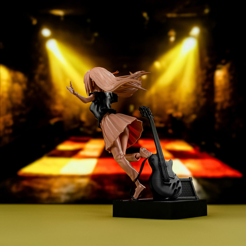 Hitori Gotoh (Bocchi the Rock) resin figure by Bulkamancer — studio render 12
