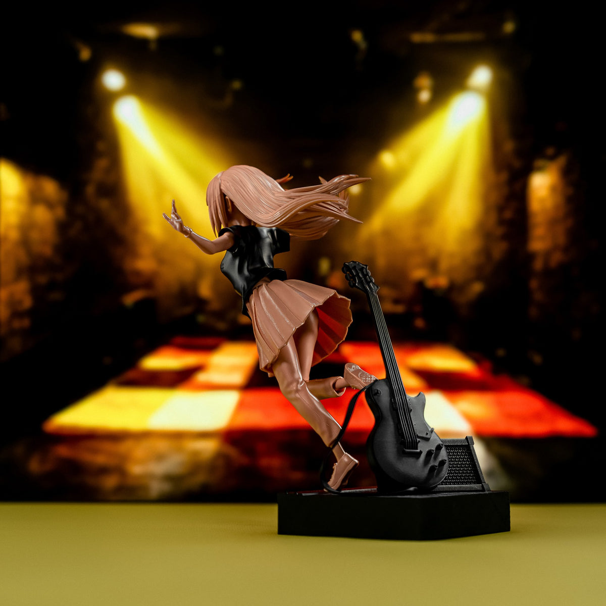 Hitori Gotoh (Bocchi the Rock) resin figure by Bulkamancer — studio render 12