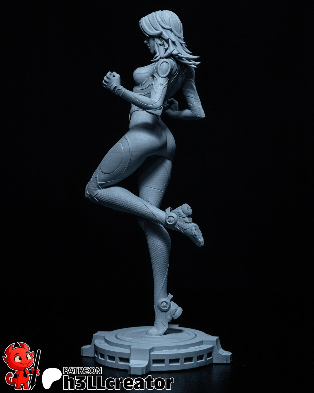 Sue Storm (Marvel) resin figure by h3LLcreator — studio render 7