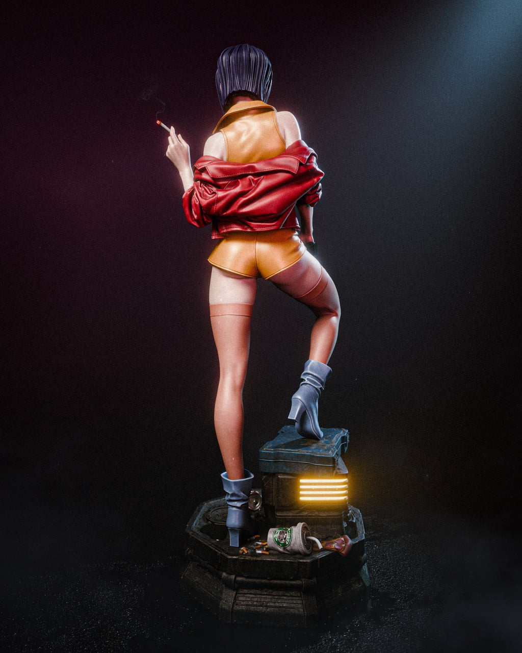 Faye Valentine — studio render 4