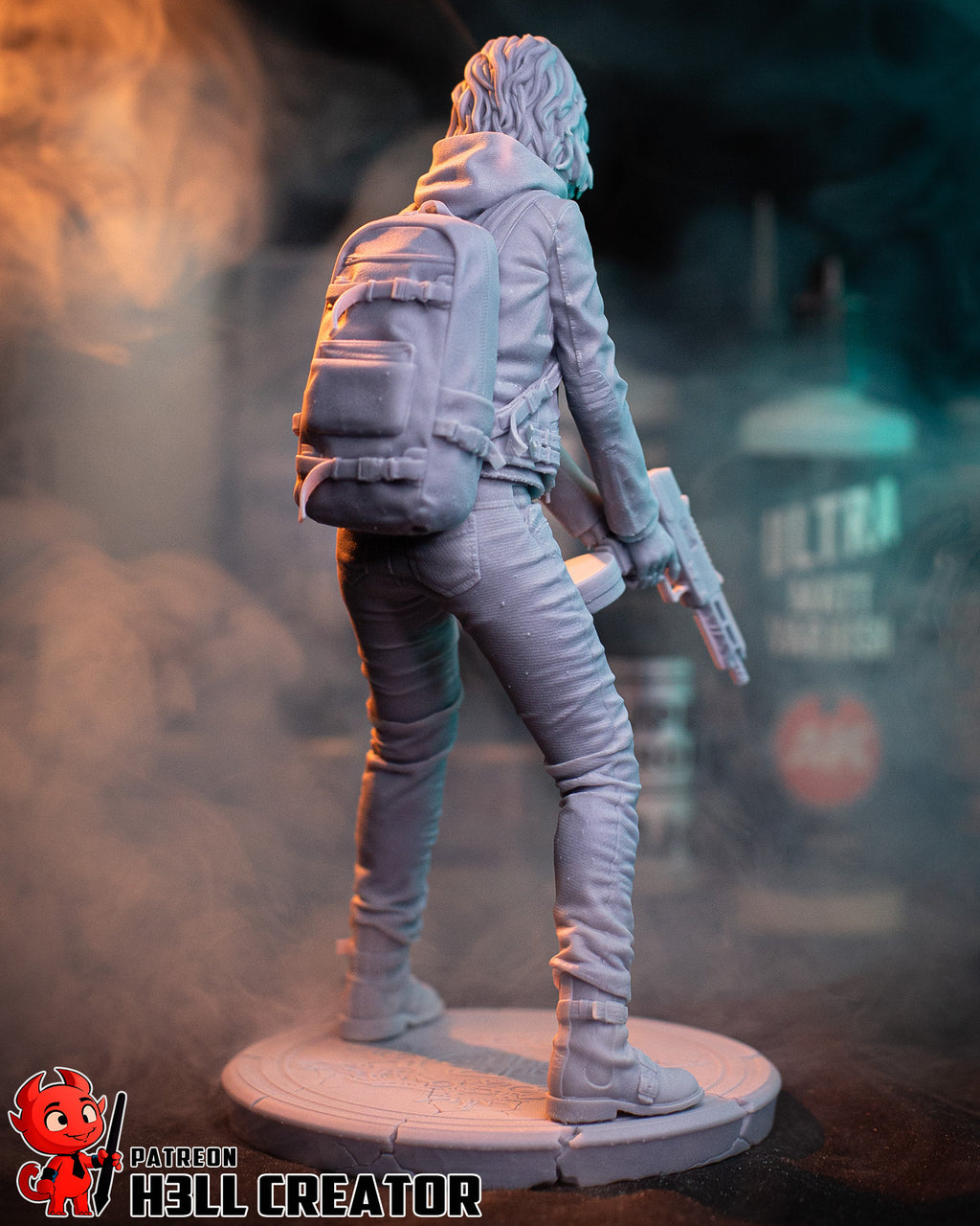Grace Ashcroft (Resident Evil) resin figure by h3LLcreator — studio render 13
