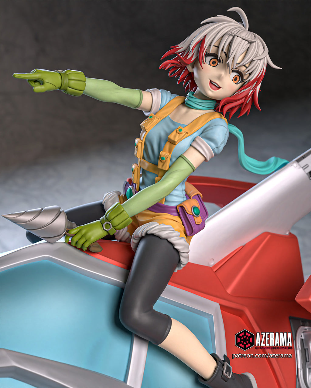 Pascal (Tales of Graces) resin figure by Azerama — studio render 2
