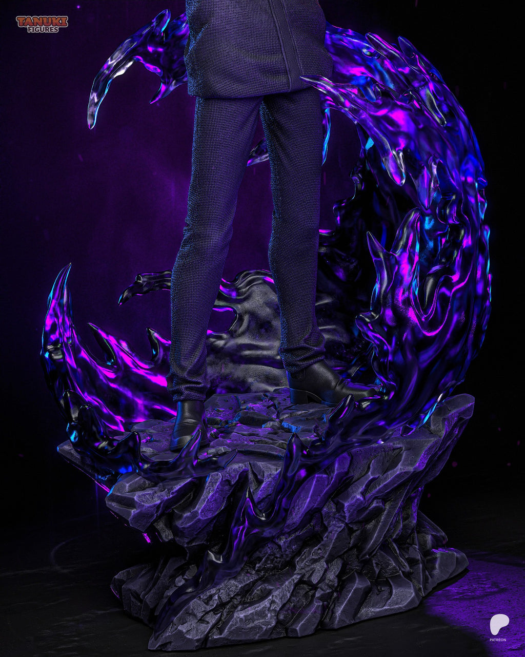 Gojo (Jujutsu Kaisen) resin figure by Tanuki Figures — studio render 6