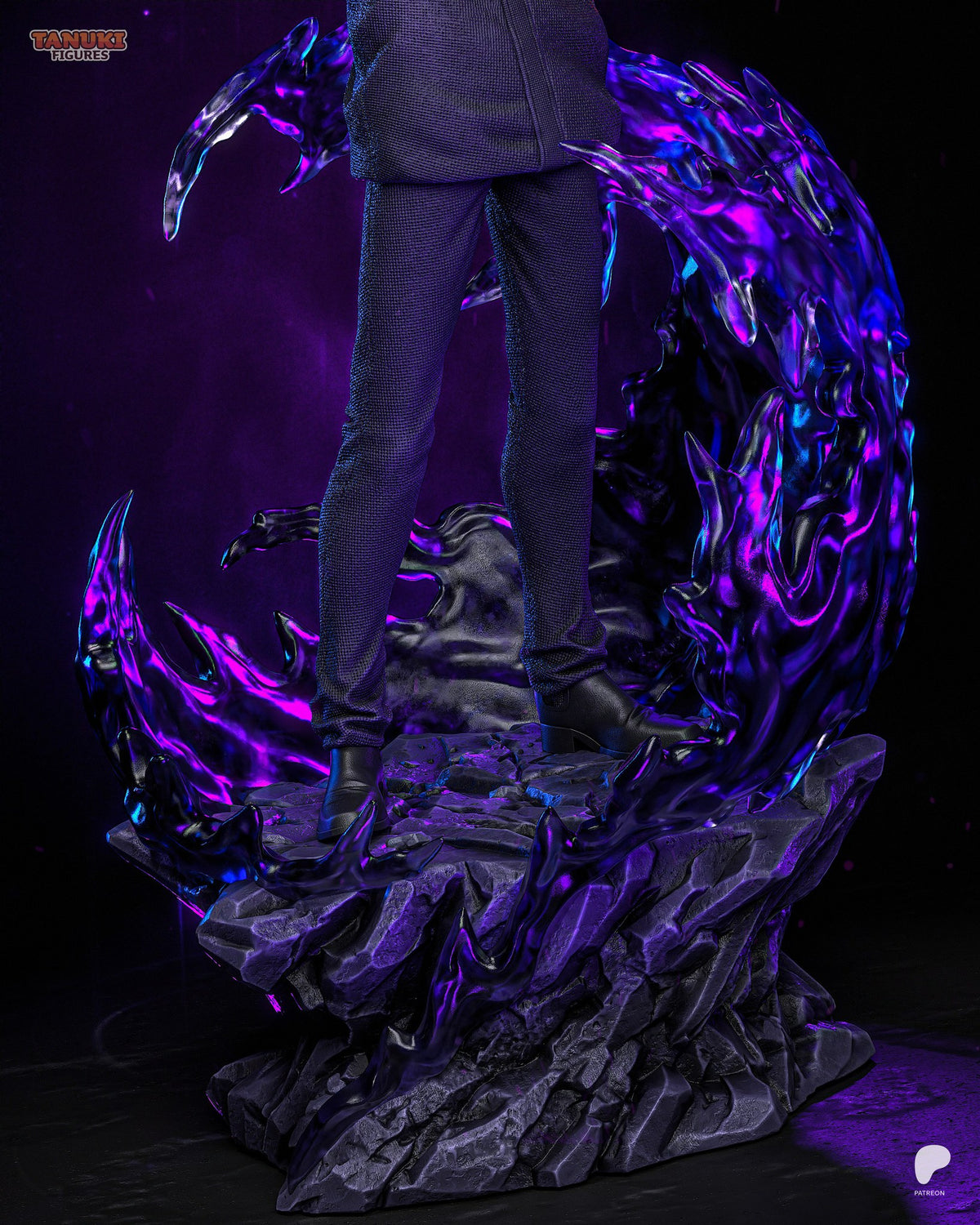 Gojo (Jujutsu Kaisen) resin figure by Tanuki Figures — studio render 6