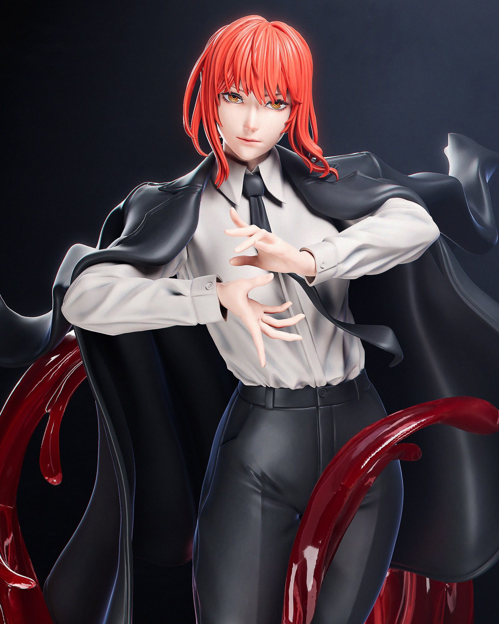 Makima Chainsaw Man resin figure by CA 3D Studios — studio preview 1