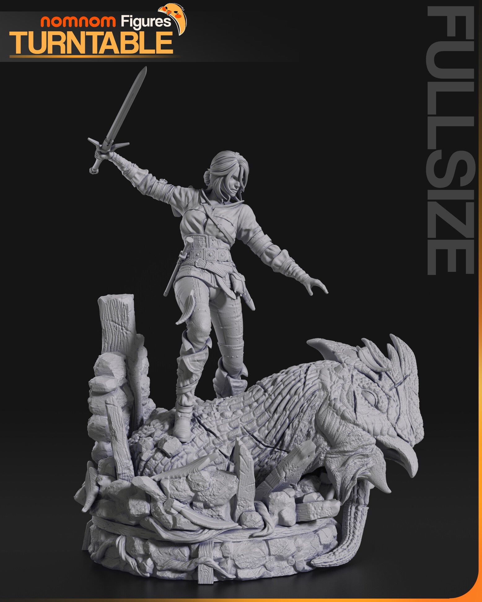 Ciri — studio render 7