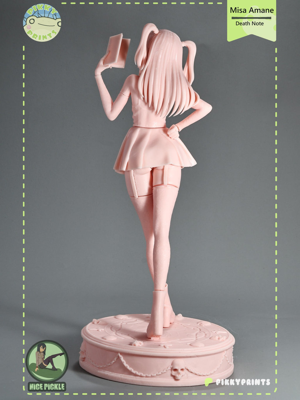 Misa Amane (Death Note) resin figure by PikkyPrints — studio render 12