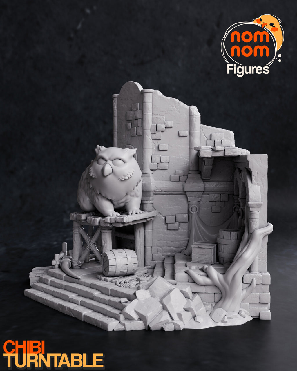 Baby Owlbear — studio render 7