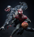 Miles Morales and Venom Marvel resin figure by CA 3D Studios — studio preview 1