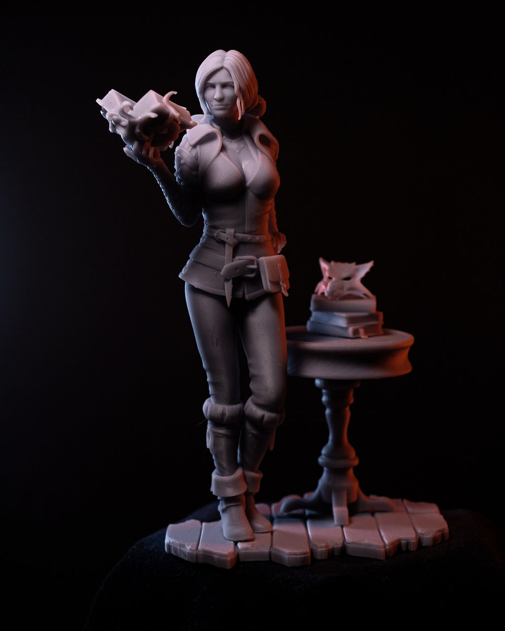 Triss Merigold (The Witcher) resin figure by h3LLcreator — studio render 3