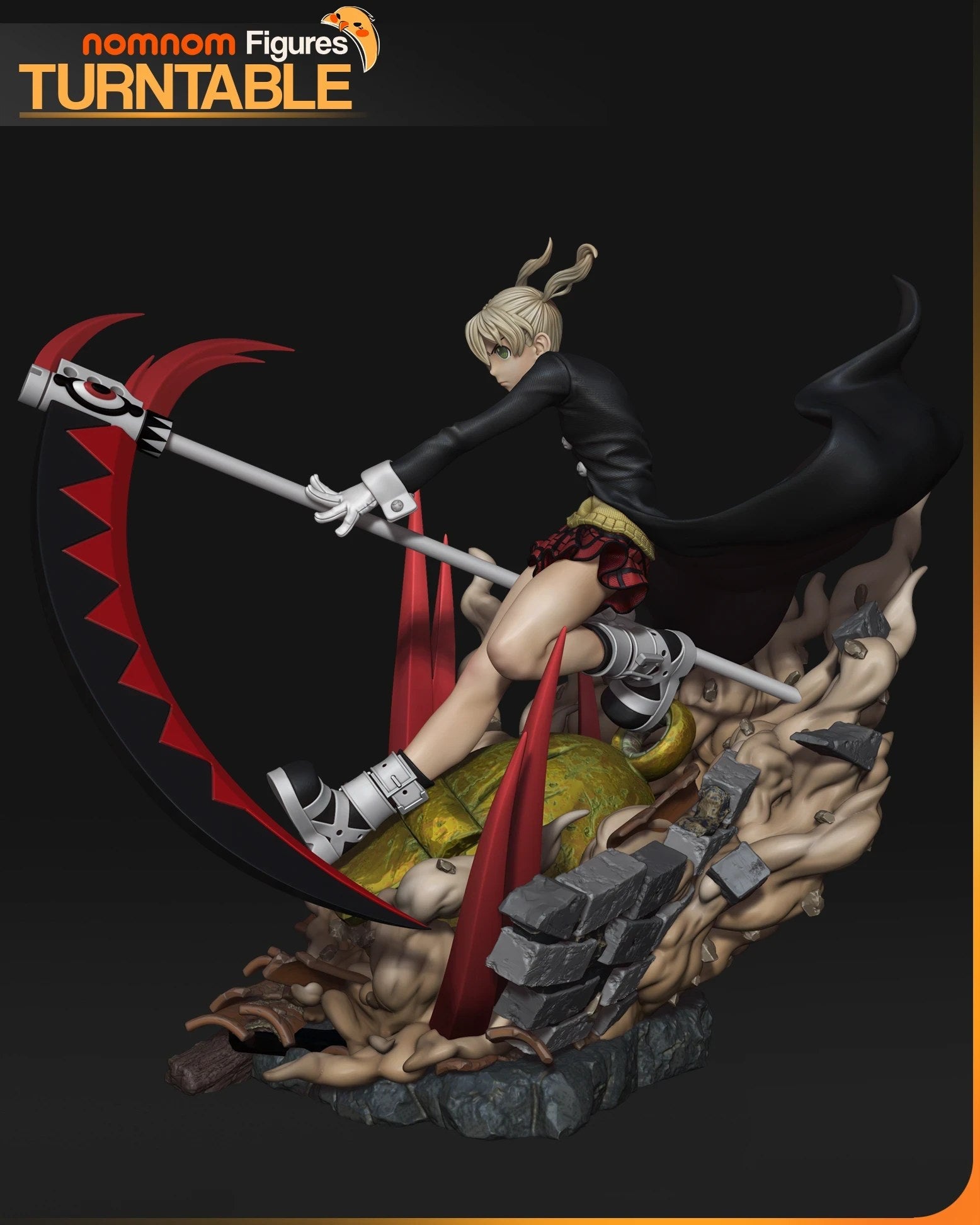 Maka Albarn Soul Eater resin figure by NomNom Figures — studio preview 5