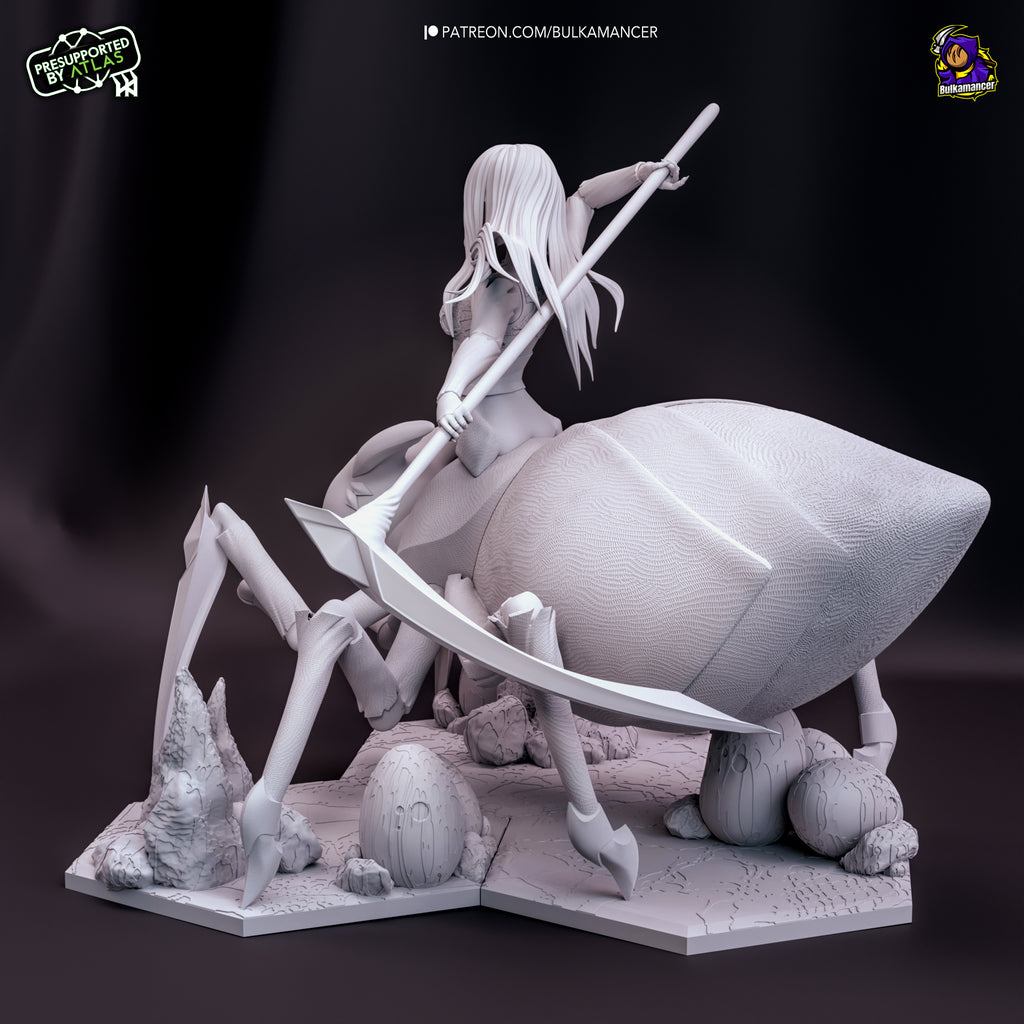 Kumoko and Her Children (So I'm a Spider, So What?) resin figure by Bulkamancer — studio render 13