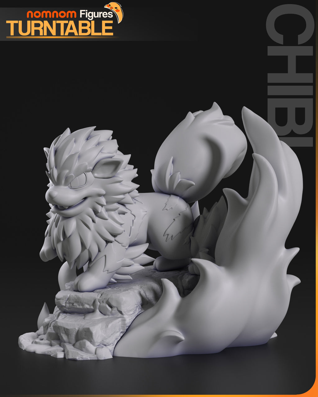 Arcanine — studio render 8