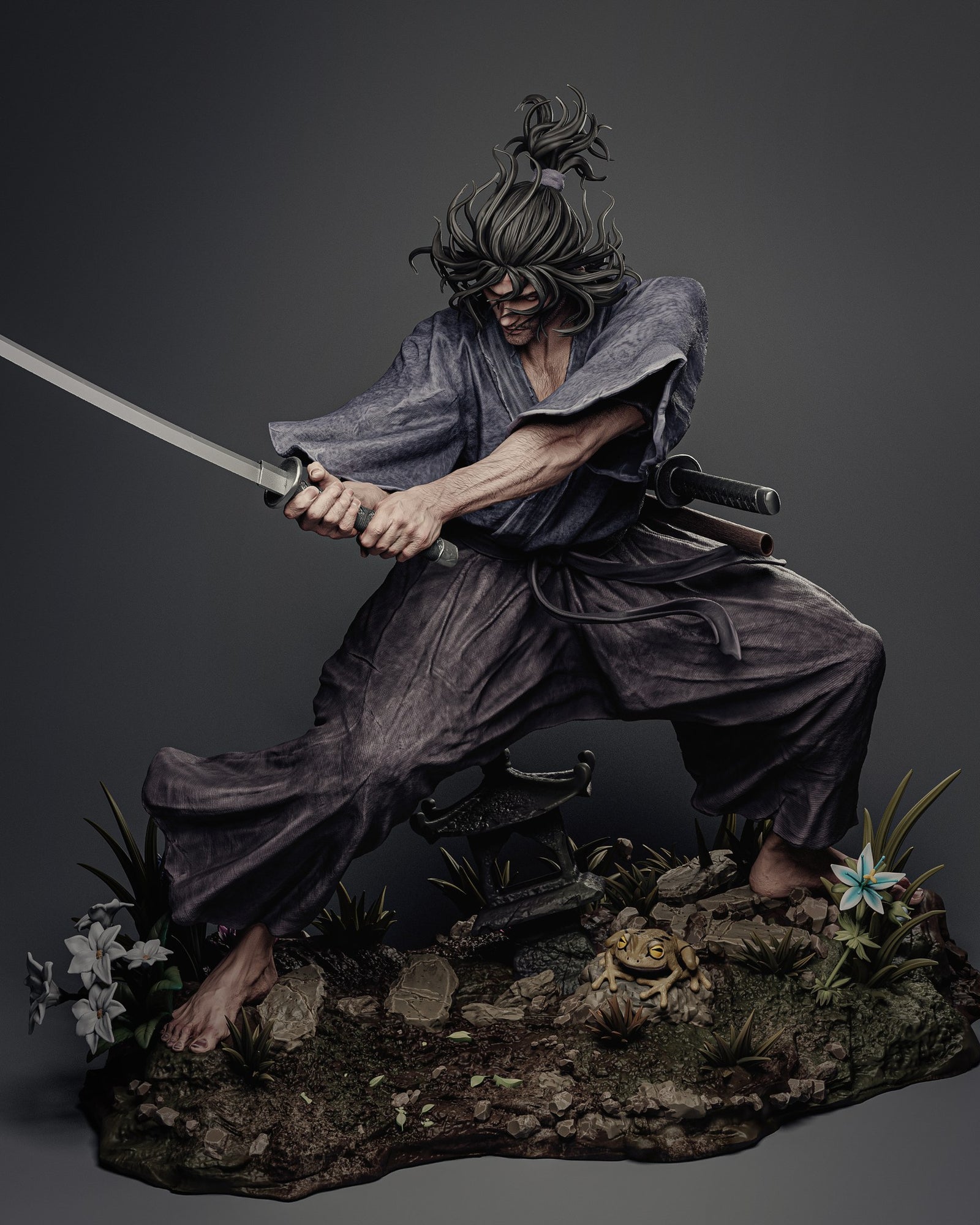 Miyamoto Musashi — studio render 5