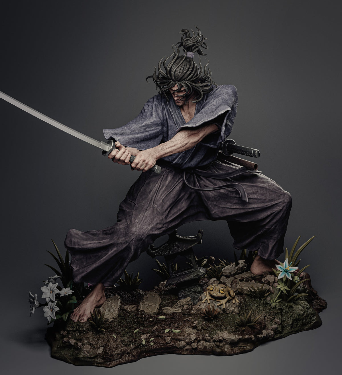 Miyamoto Musashi — studio render 5