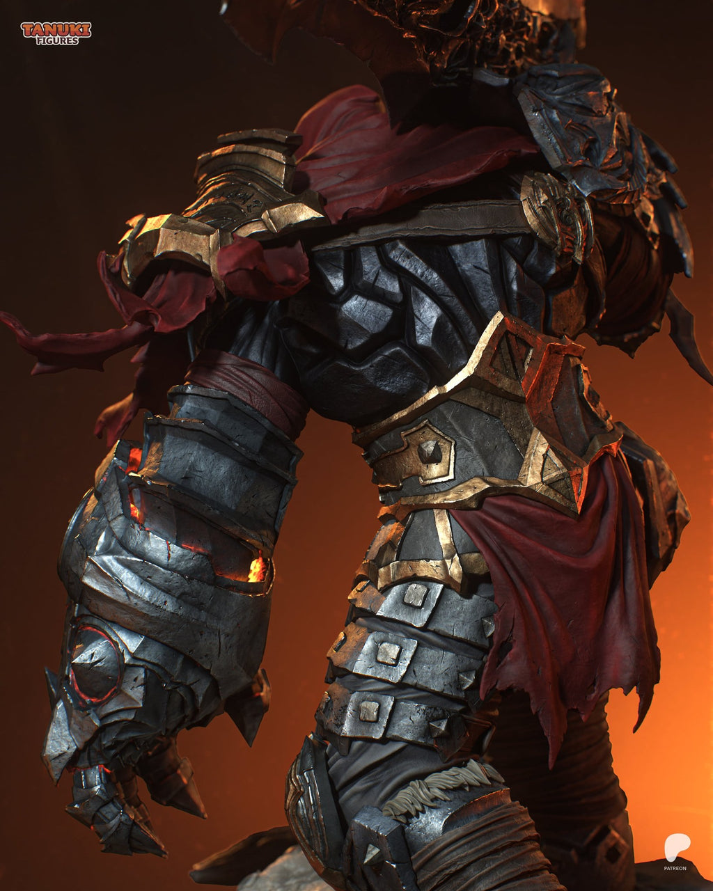 War (Darksiders) resin figure by Tanuki Figures — studio render 6