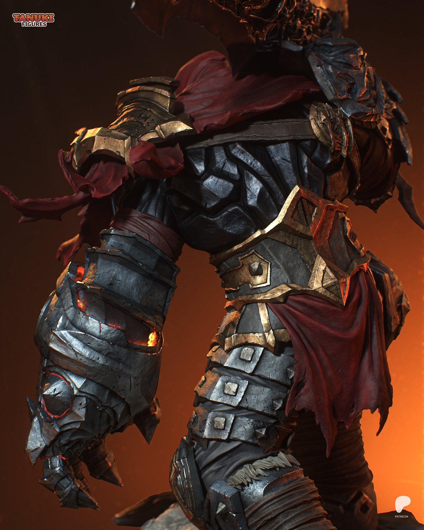 War (Darksiders) resin figure by Tanuki Figures — studio render 6