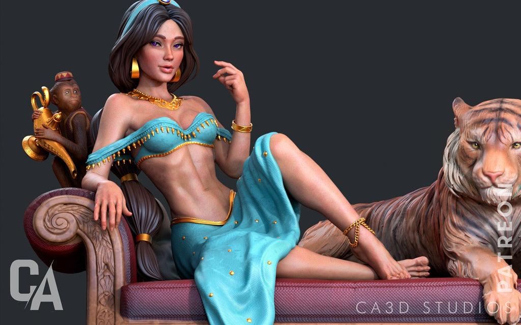 Jasmine — studio render 2