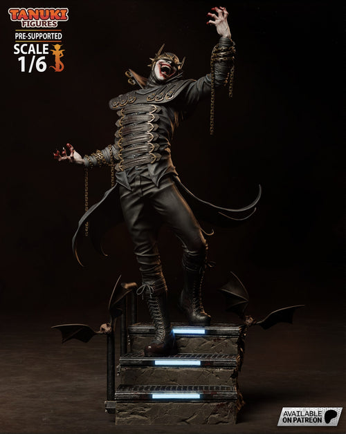 Batman Who Laughs (DC) resin figure by Tanuki Figures — studio render 1