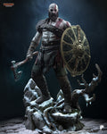 Kratos (God of War) resin figure by Tanuki Figures — studio render 1
