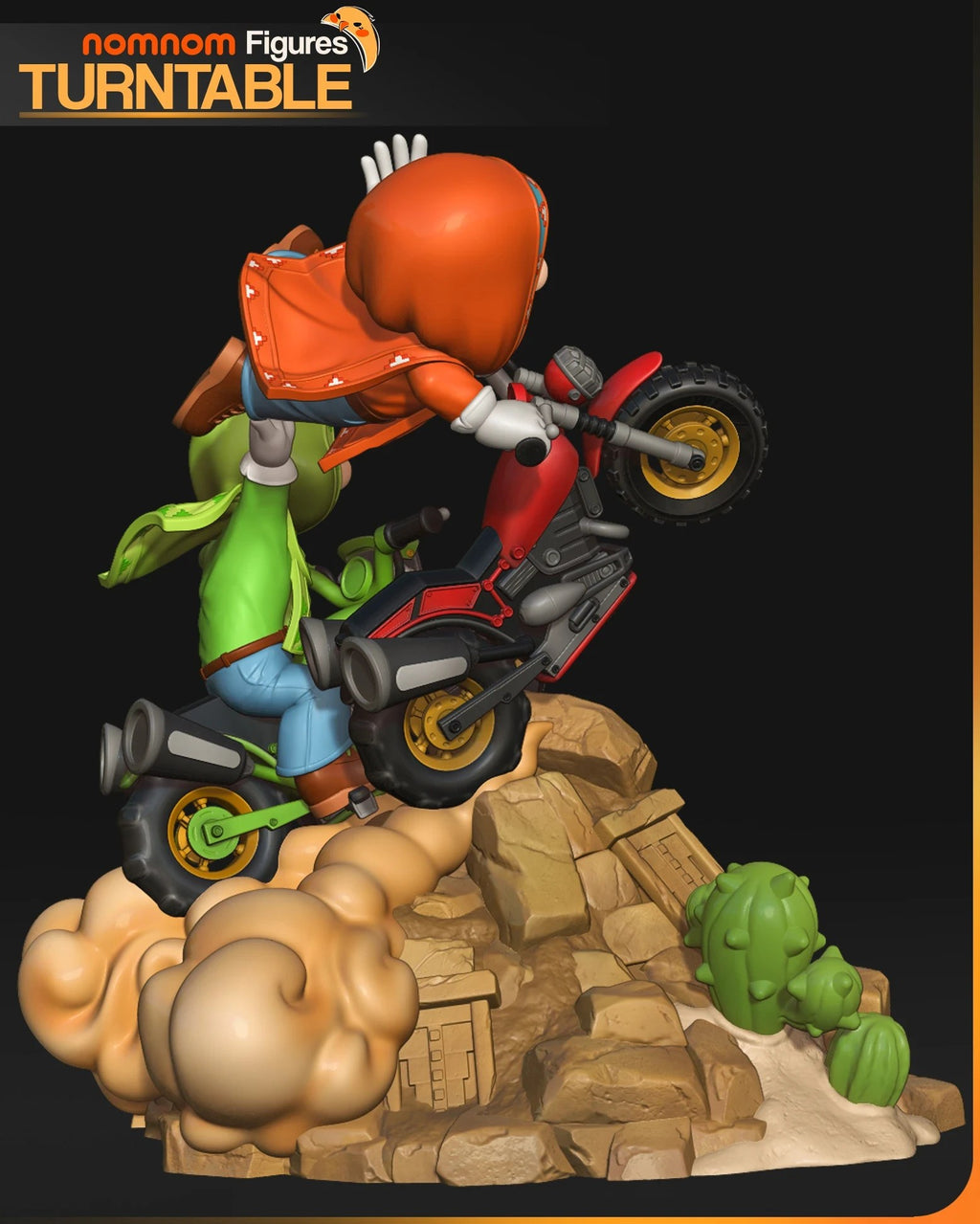 Super Mario Galaxy Diorama — studio render 7